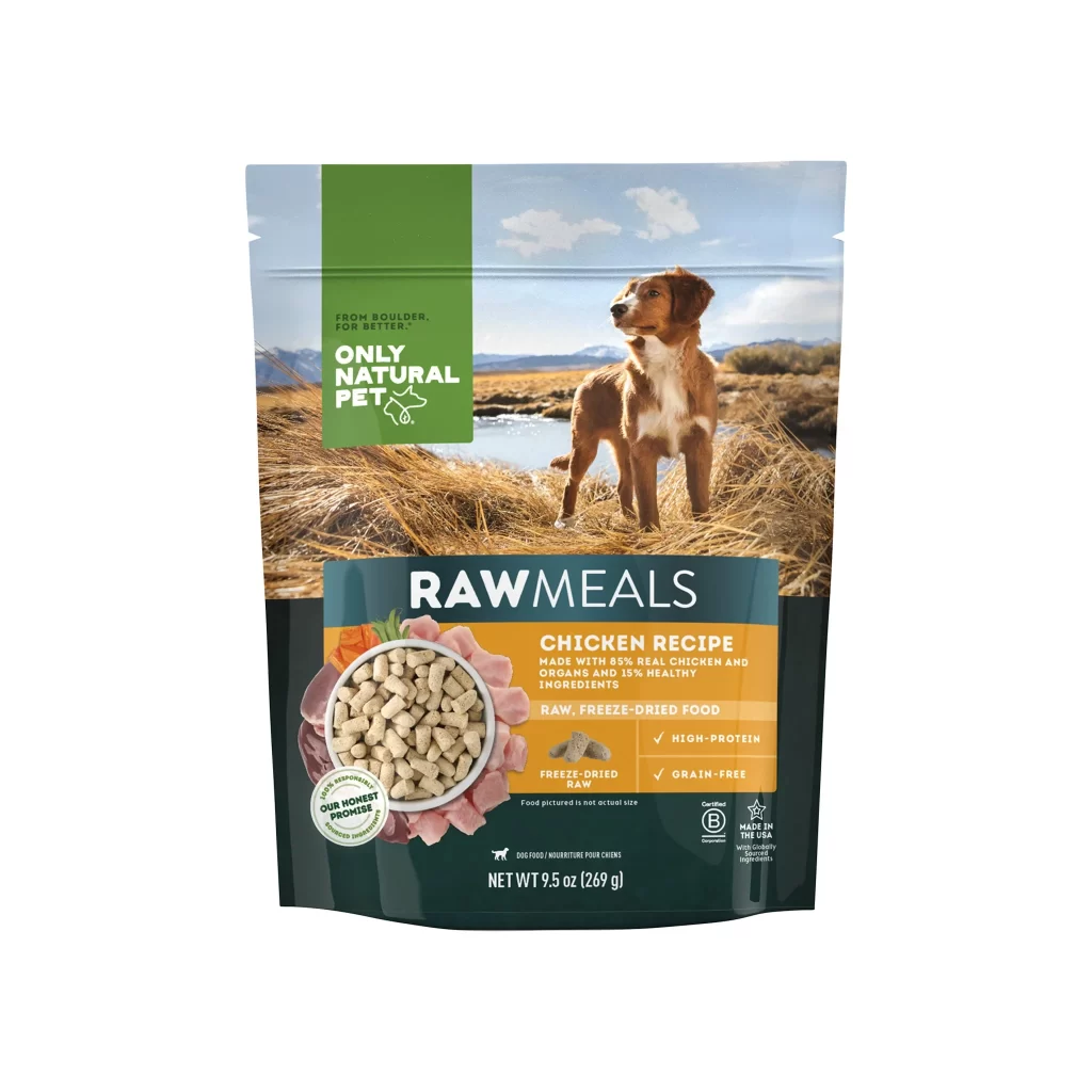 Dog Food Chicken Recipe Natural Ingredients