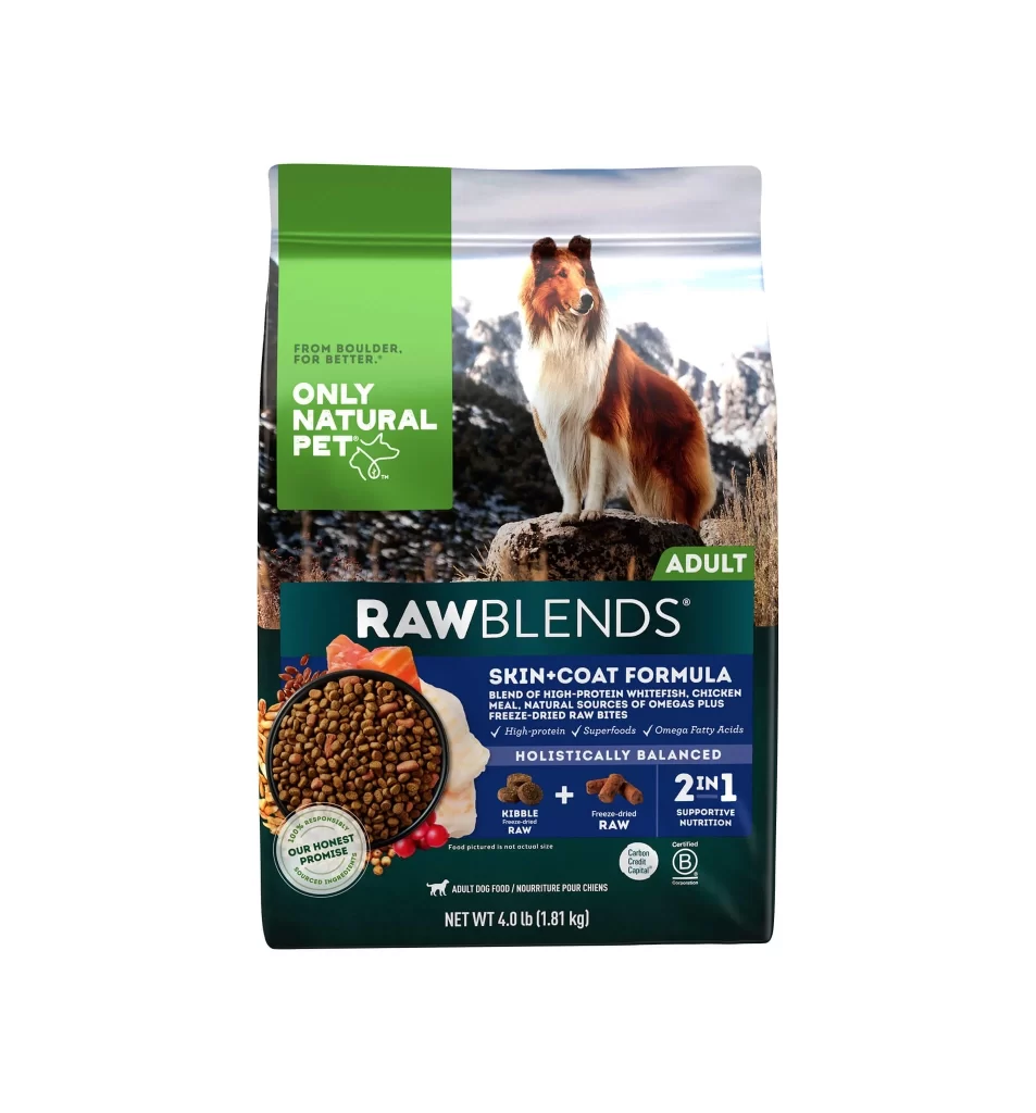 Dog Food Green Blue Natural 2