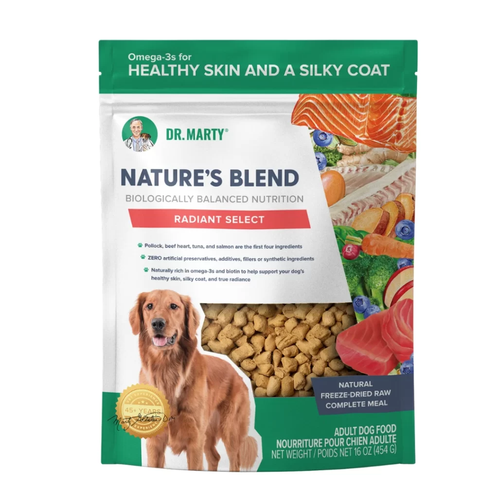 Dog Food Green White Natural Biologically