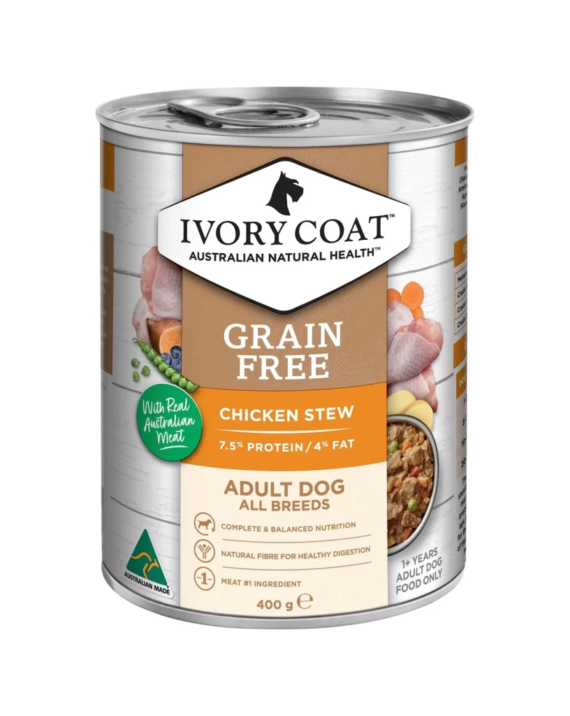 Walwari Ivory Coat Dog Food Packaging