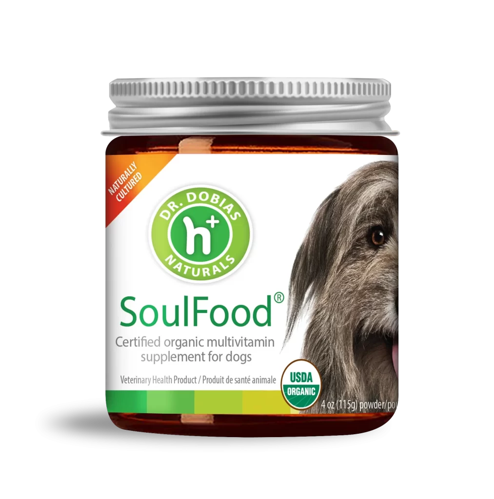 Dog Supplement Brown Green White Organic