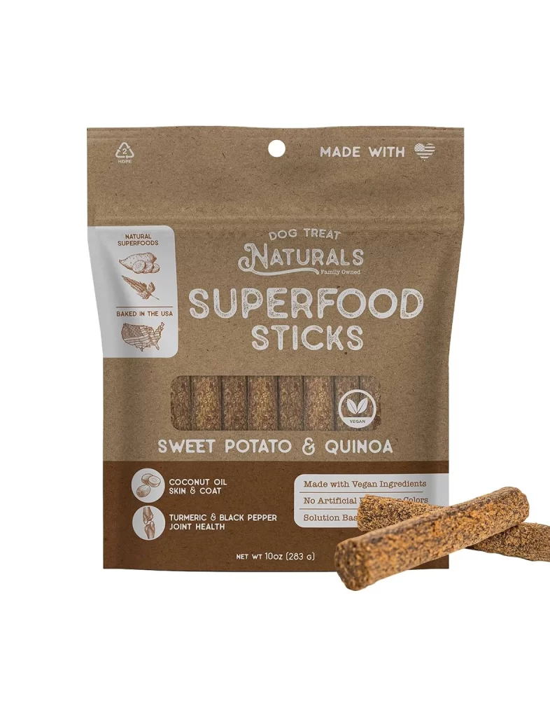 Dog Treats Brown White Natural Superfood