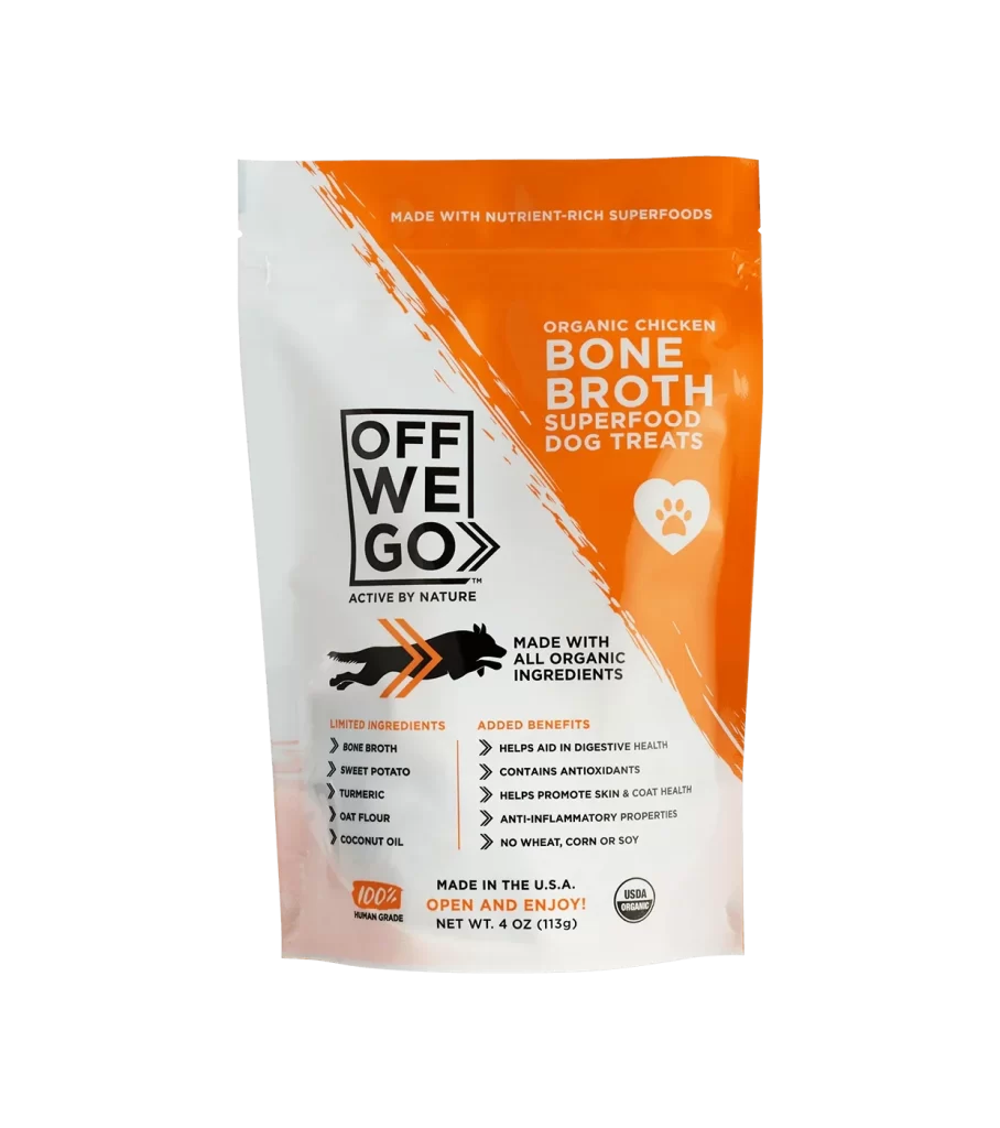 Dog Treats Orange White Organic