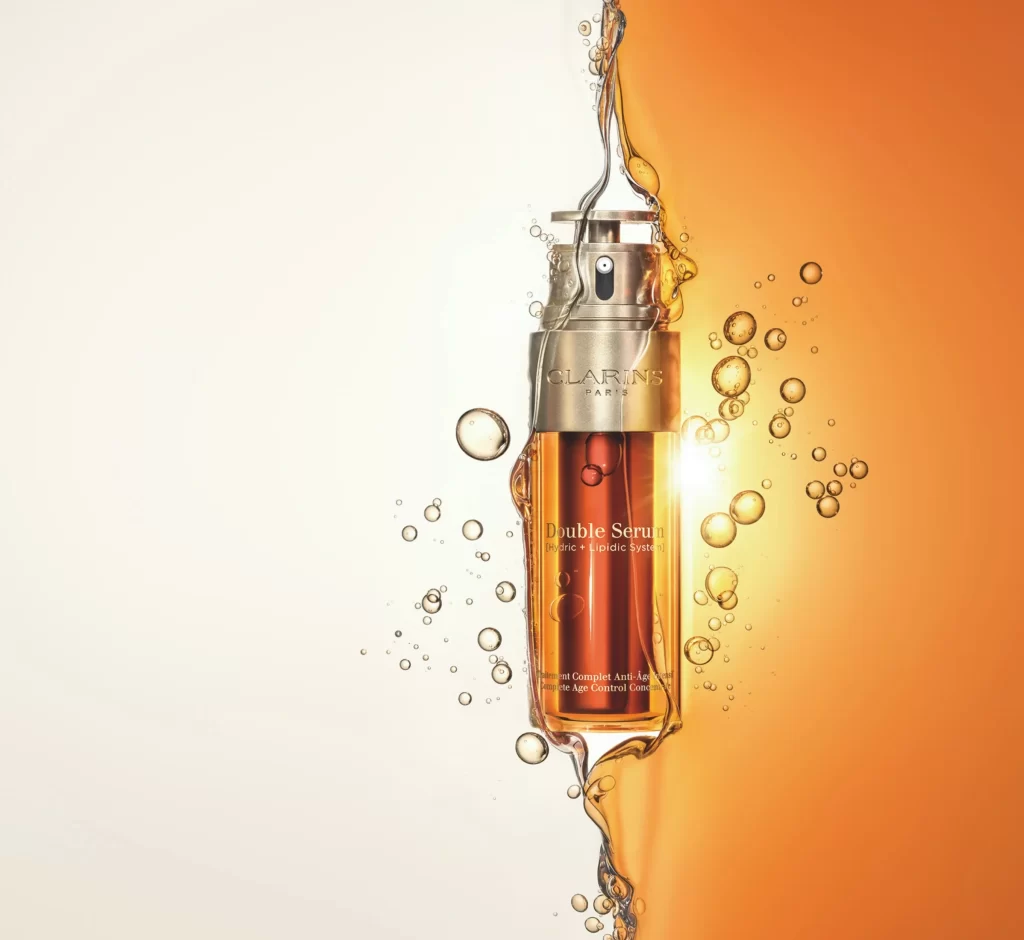 Double Serum Amber Orange White Luxurious