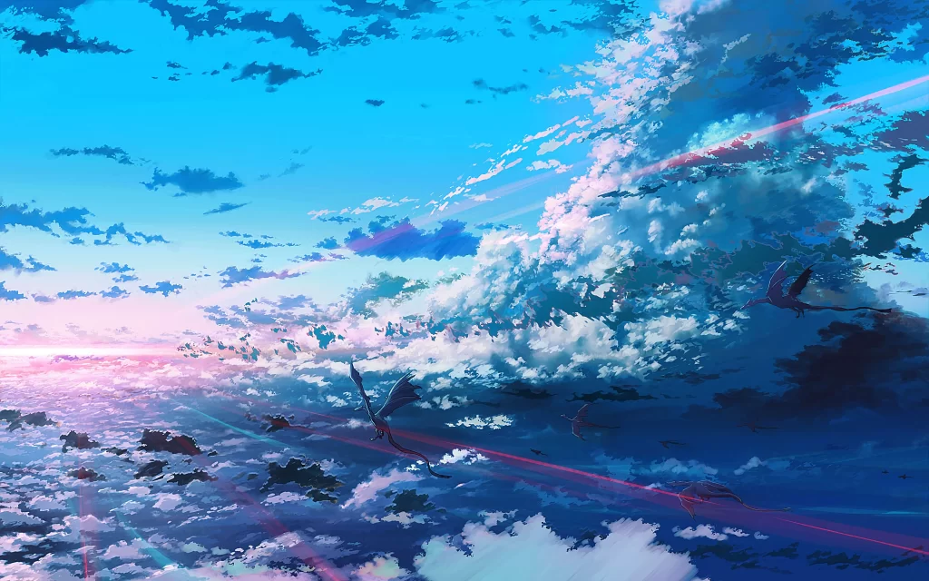 Dragon Sky Clouds
