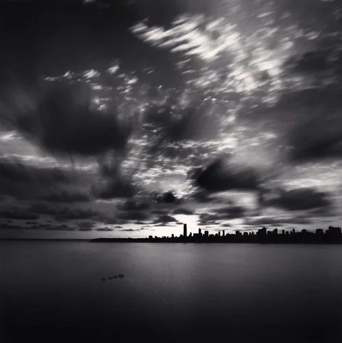 Dramatic Cityscape High Contrast Atmospheric