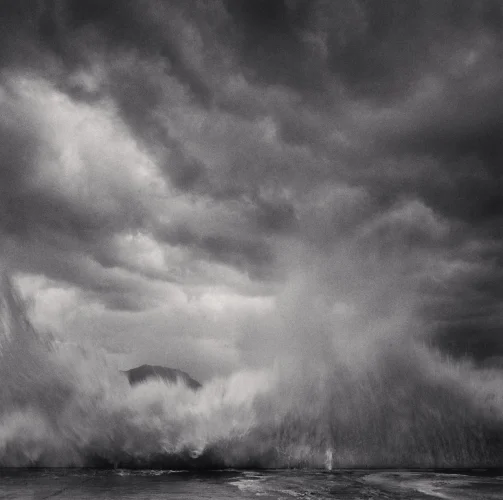Dramatic High Contrast Seascape