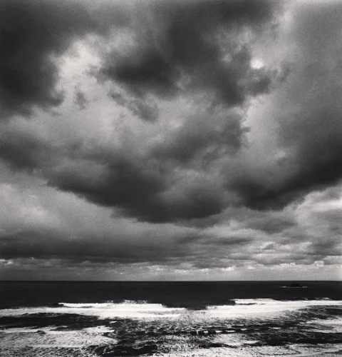 Dramatic Seascape High Contrast Moody