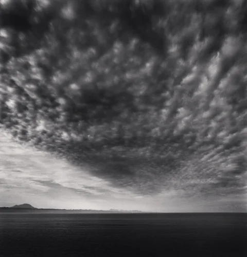 Dramatic Textured High Contrast Atmospheric Seascape