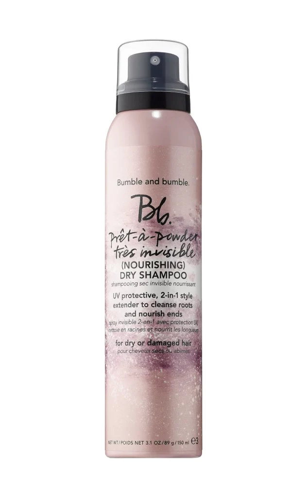 Dry Shampoo Can Pink white Spray