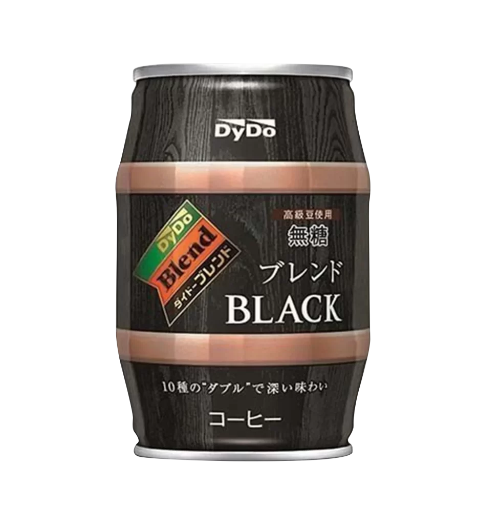 DyDo Blend Black Coffee (, Can Packaging