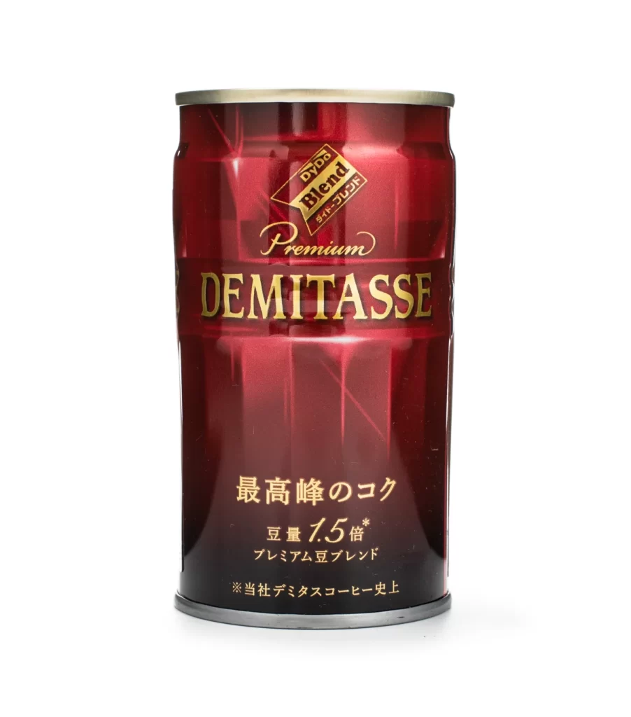 DyDo Demitasse Can Packaging