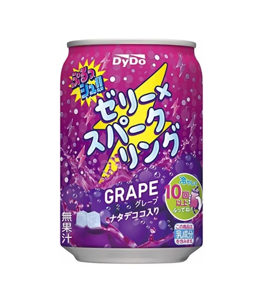 DyDo (Grape Flavor) Can Packaging