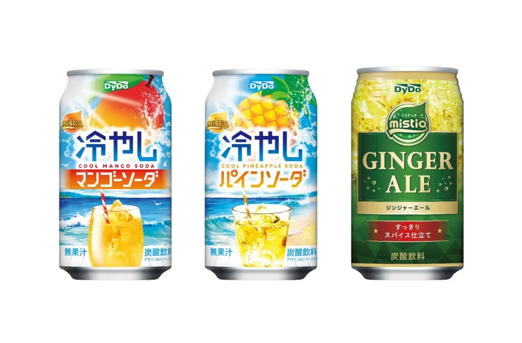 DyDo Mistio (Cool Mango Soda, Can Packaging