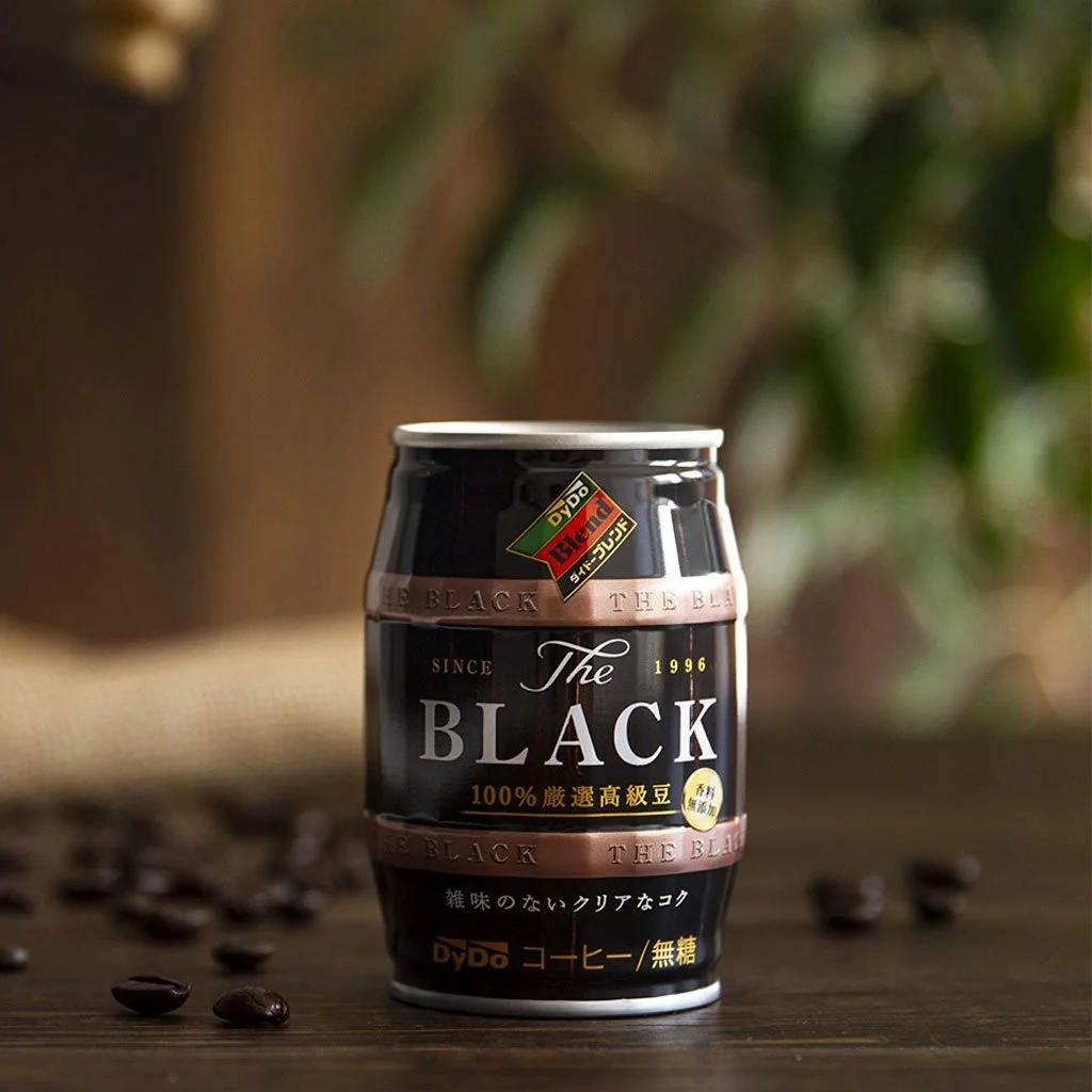 DyDo The Black 100% Can Packaging 2