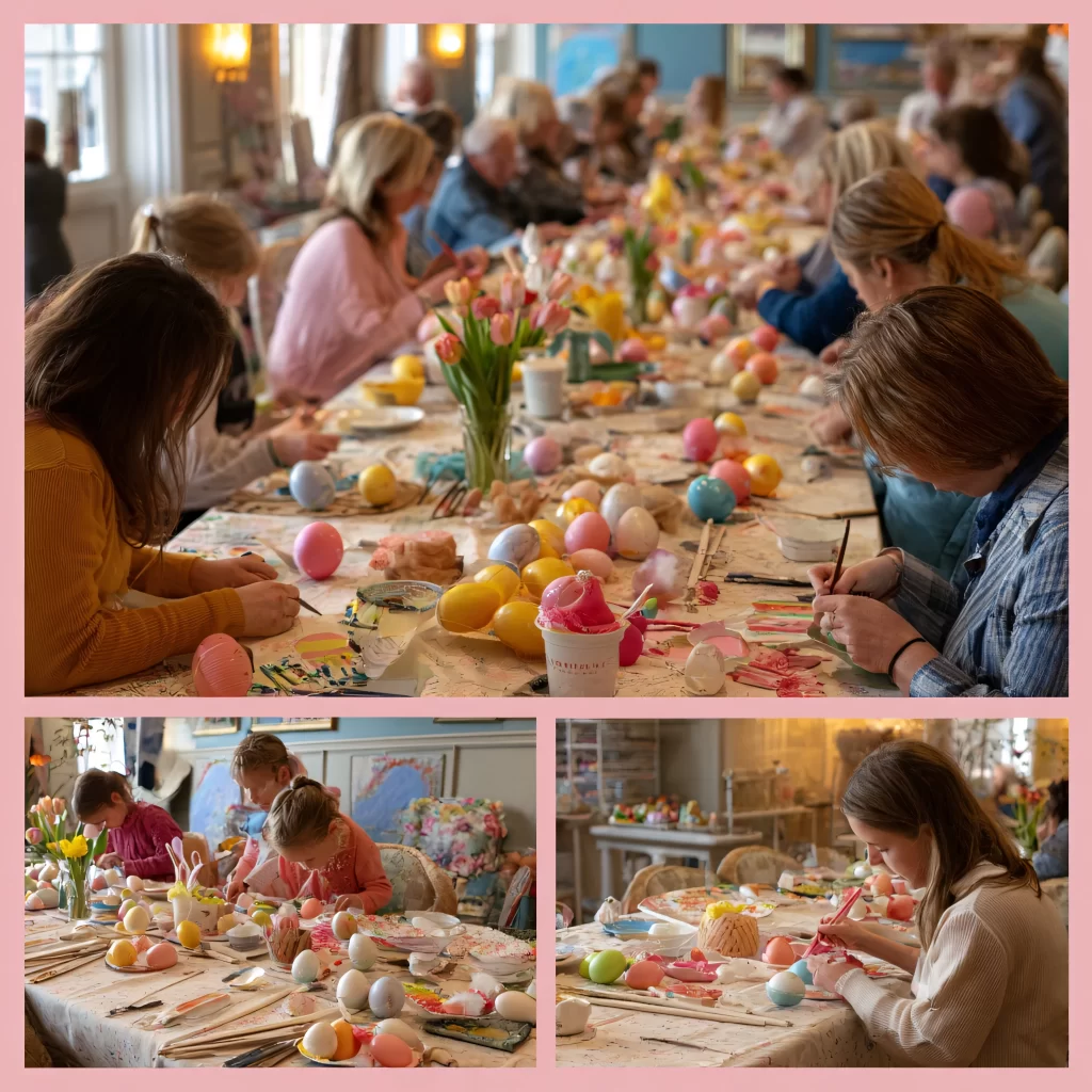 Easter Eggs Pastel Colors Spring 122