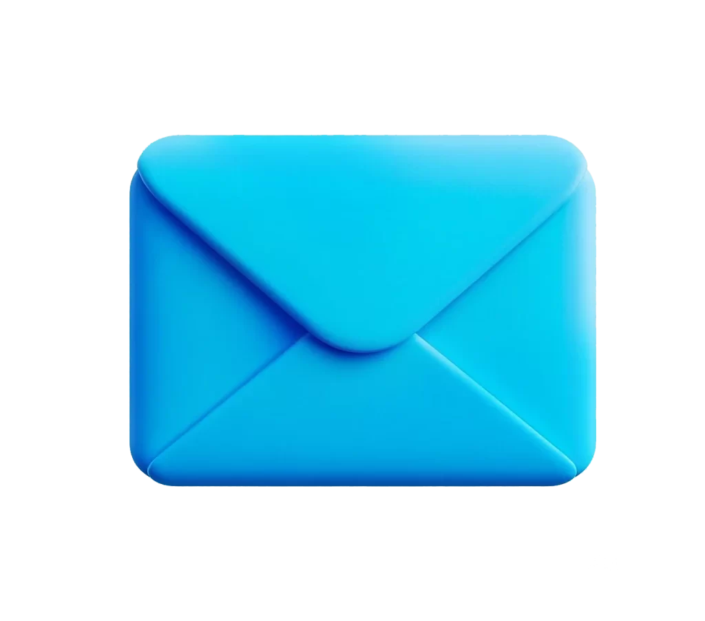 Email Envelope Blue