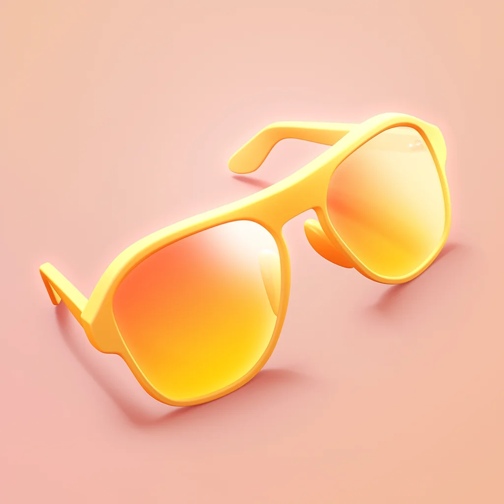 eyeglasses glasses sunglasses lovely icon cartoon game 3D cute
