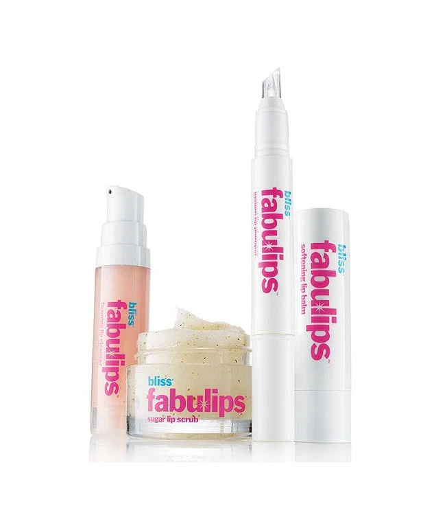 Fabulips Skincare Jar Sugar Lip Scrub White Pink