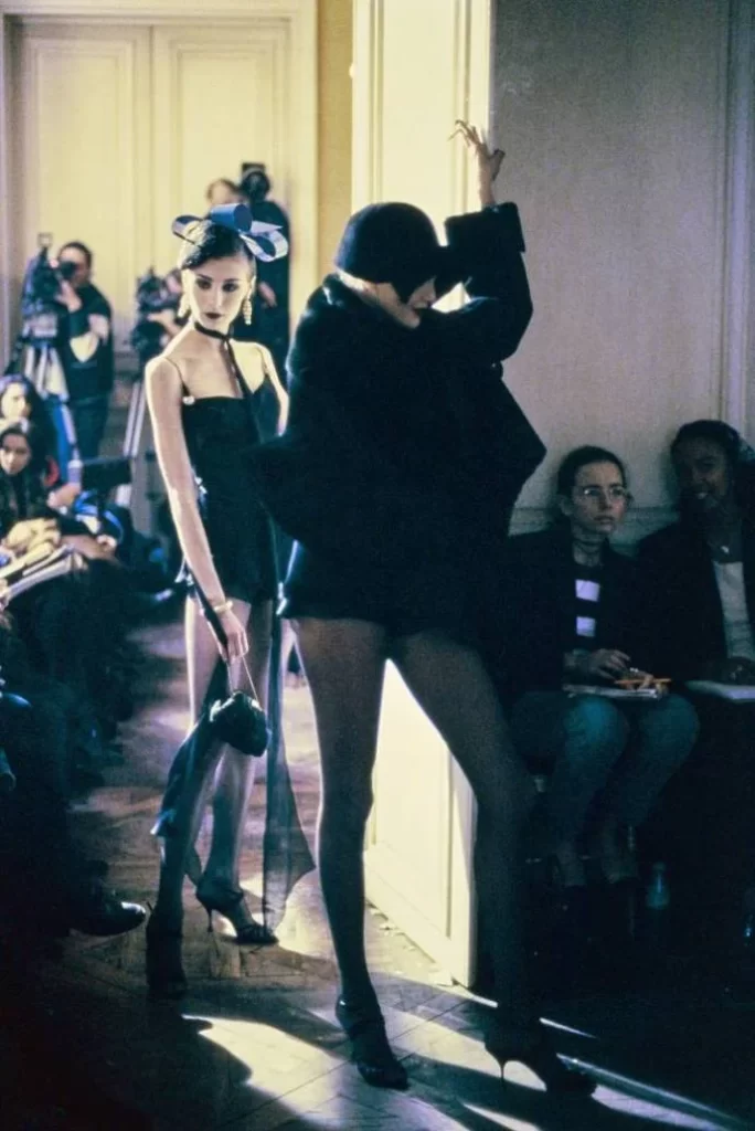 Fashion runway models