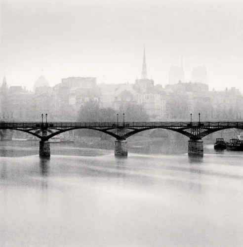 Foggy Bridge Dramatic Atmospheric Cityscape