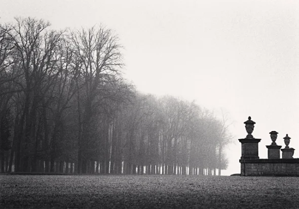 Foggy Landscape Dramatic Textured High Contrast Mysterious Atmospheric