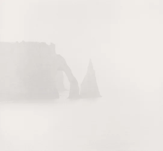 Foggy Seascape Dramatic Mysterious Minimalist