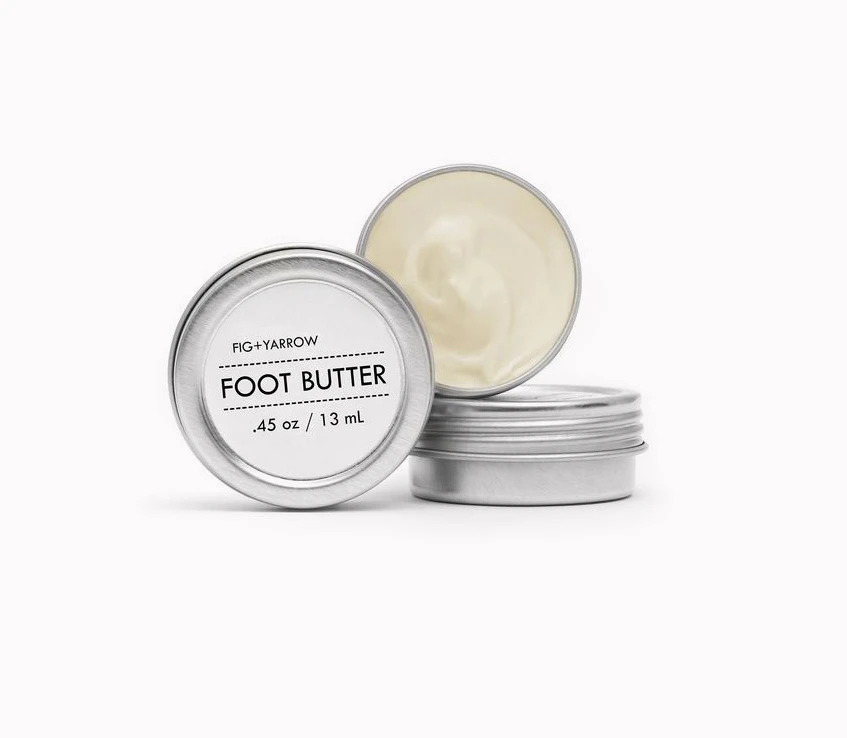 Foot Butter Silver White