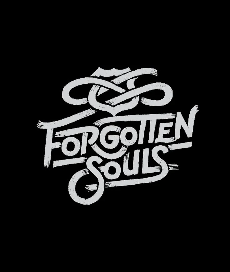 Forgotten Souls White Black Logo