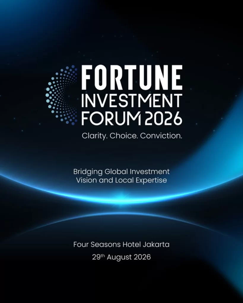 Fortune Investment Forum 2026 Blue Black