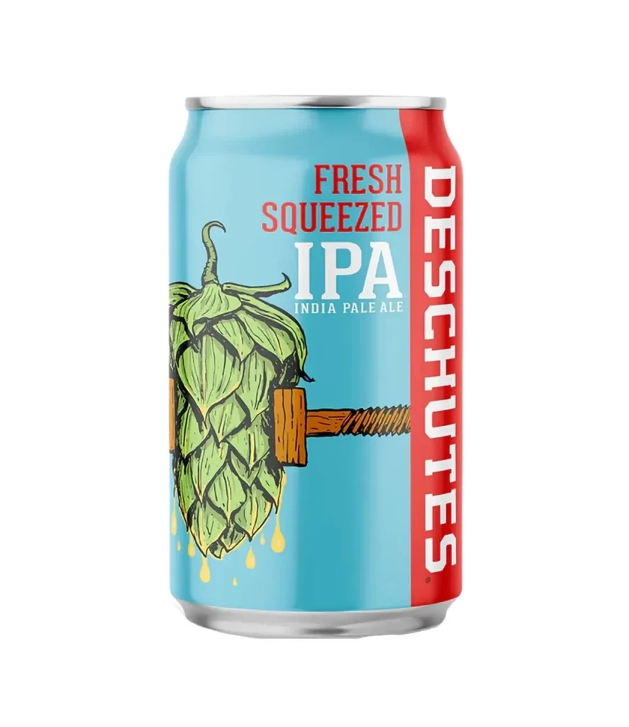 Fresh Squeezed IPA Blue Red Packaging