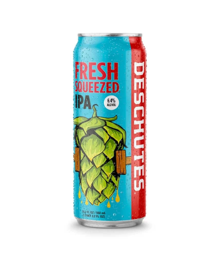 Fresh Squeezed IPA Blue Red Packaging