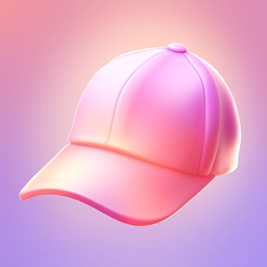 game icon lovely cap cartoon cute 3D