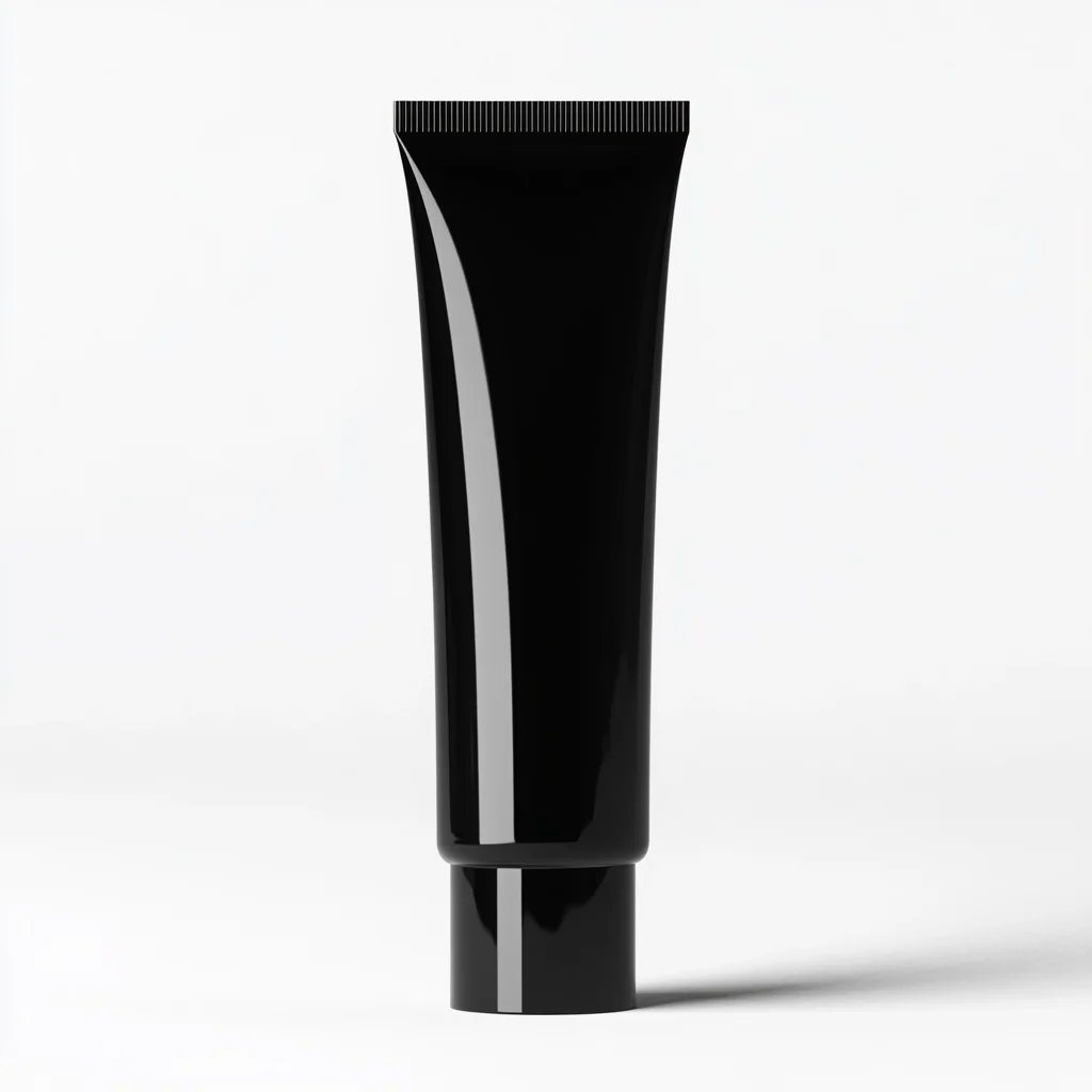 gel advertising tube up photography black mock toothpaste