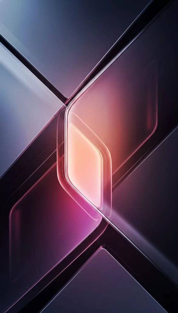 Geometric Neon Gradient Futuristic