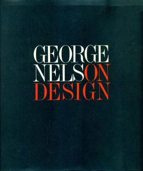George Nelson Black Red Book Cover