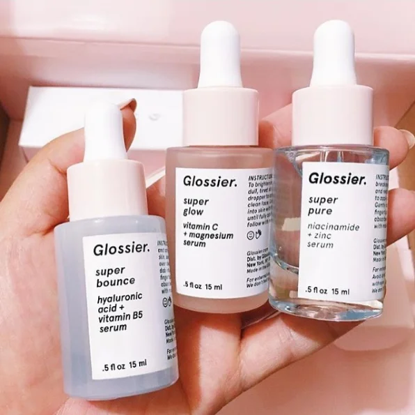 Glossier Serum Glass Pink Dropper