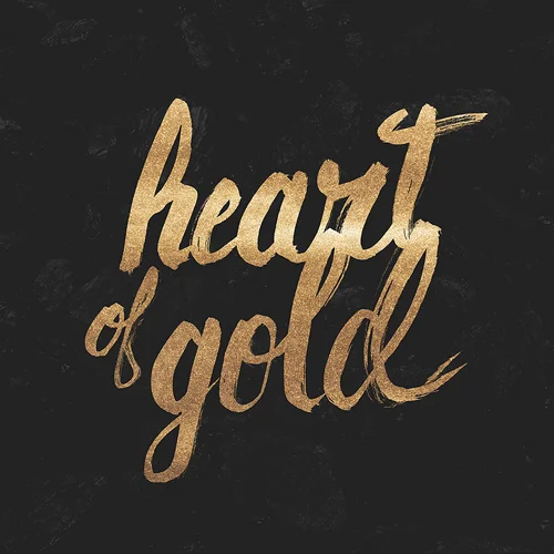 Gold Text Black Motivational