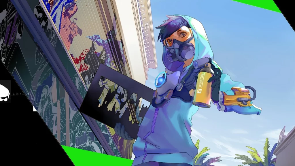 Graffiti Artist Blue Purple Urban Street