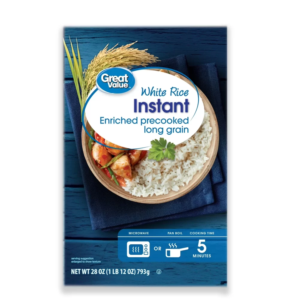 Great Value White Rice Instant Enriched