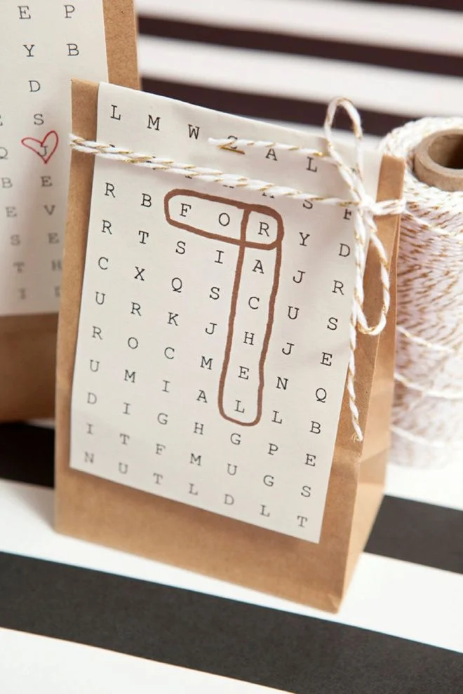Handmade Skincare Box Brown Paper Twine