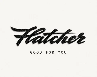 Hatcher Black White Branding