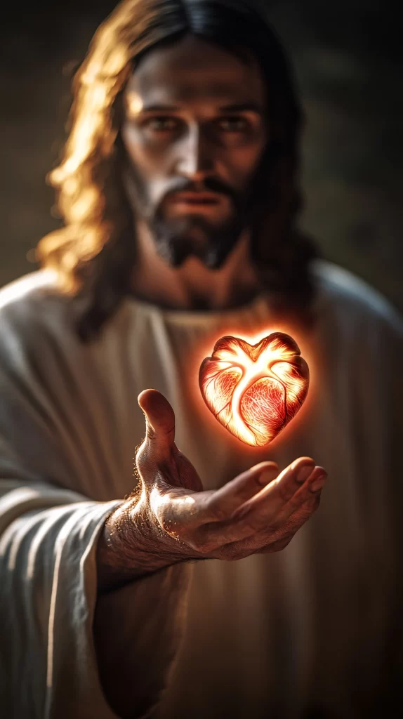 Heart Light Glow Hand