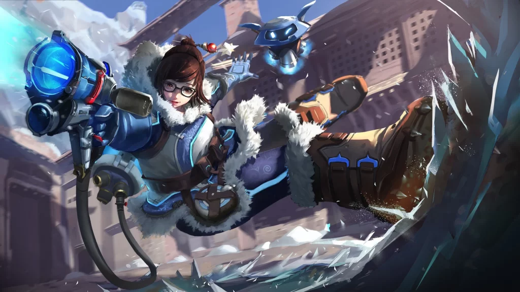Heroine Blue White Action Adventure