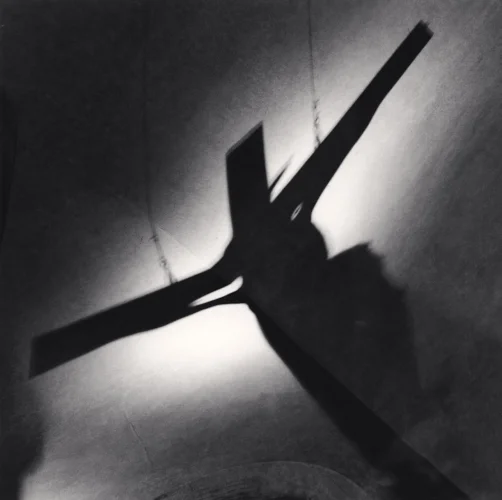 High Contrast Ceiling Fan Shadow Minimalist