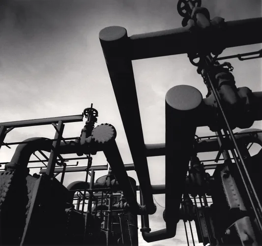Industrial High Contrast Textured Dramatic Atmospheric