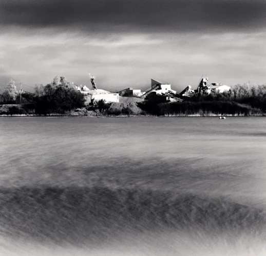 Industrial Landscape Textured High Contrast Moody Atmospheric