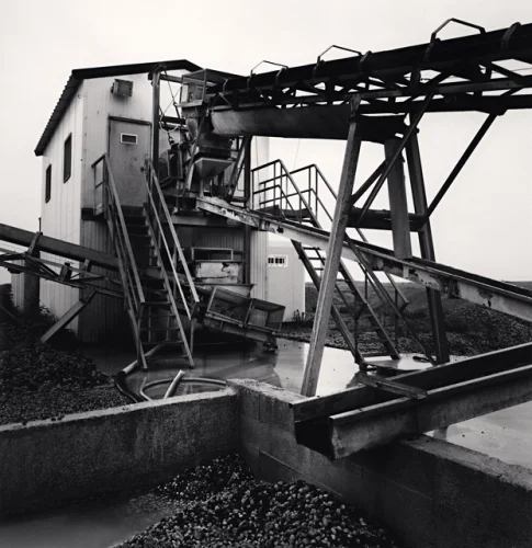 Industrial Machinery High Contrast Textured Dramatic