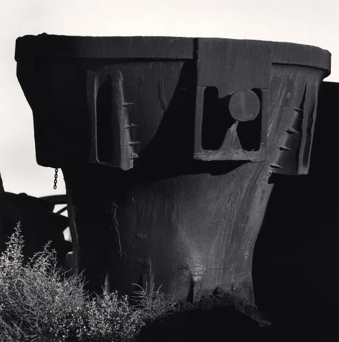 Industrial Monument Textured High Contrast Mysterious