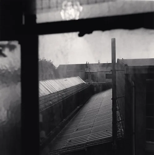 Industrial Rooftop High Contrast Moody Architecture